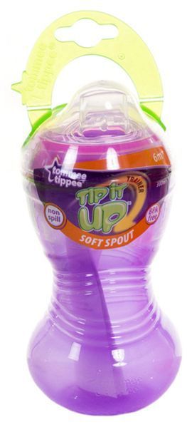Поїлка Tommee Tippee Tip it UP від 6 місяців (300ml) блакитний / рожевий / салатовий 20048 фото