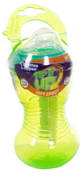 Поїлка Tommee Tippee Tip it UP від 6 місяців (300ml) блакитний / рожевий / салатовий 20048 фото
