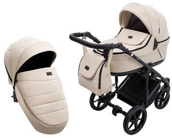 Коляска 2 в 1 Adamex Locco Eco SA-8 бежевий 681029 фото