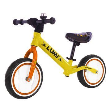 Біговел BALANCE TILLY 12" Lumi T-212521 Yellow /1/ 88219 фото