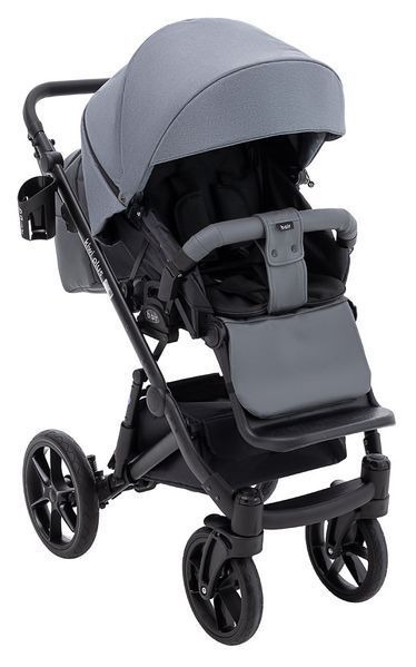 Коляска 2 в 1 Bair Kiwi Plus Soft BKP-218 серый 680903 фото
