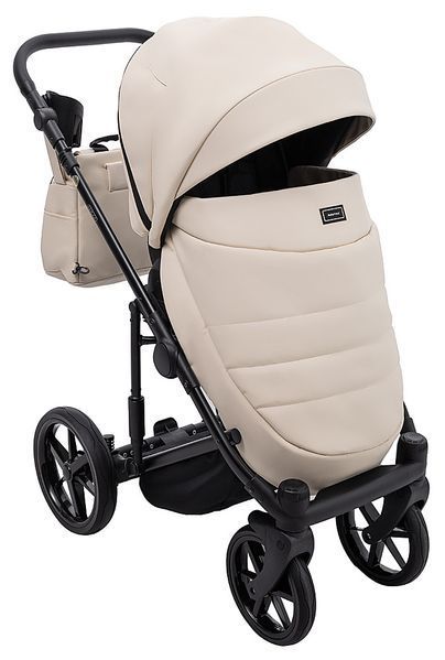 Коляска 2 в 1 Adamex Locco Eco SA-8 бежевый 681029 фото
