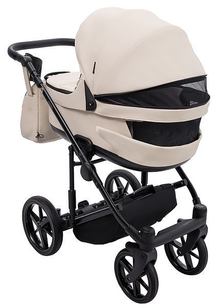 Коляска 2 в 1 Adamex Locco Eco SA-8 бежевый 681029 фото