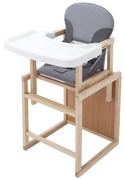 Стільчик-трансформер Babyroom Поні-230 eko сірий / графіт 626014 фото