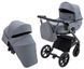 Коляска 2 в 1 Bair Kiwi Plus Soft BKP-218 серый 680903 фото 1