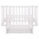 Ліжко Babyroom Місяць LU-3 маятник, шухляда білий 681894 фото 1