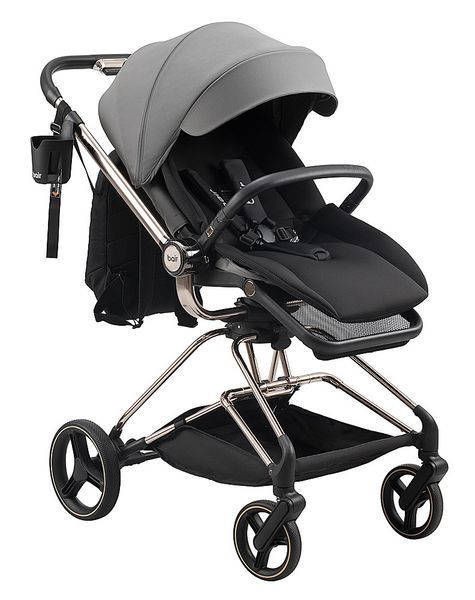 Коляска 2 в 1 Bair Moon Gold Edition MG-02 темно-сірий 680935 фото