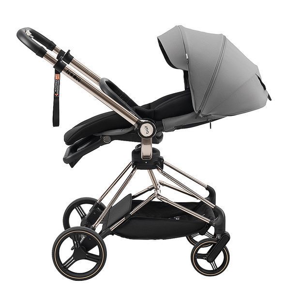 Коляска 2 в 1 Bair Moon Gold Edition MG-02 темно-сірий 680935 фото