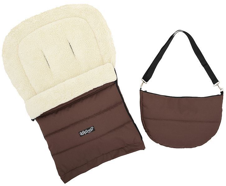 Зимний конверт Babyroom Wool N-20 chocolate шоколад 626136 фото