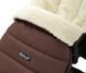 Зимний конверт Babyroom Wool N-20 chocolate шоколад 626136 фото 9