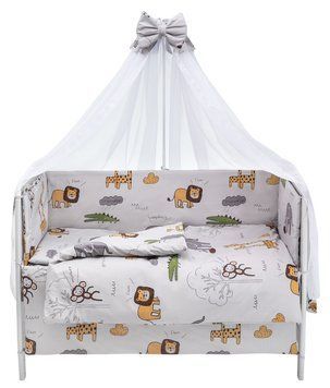 Дитяча постіль Babyroom Gold RG-08 сірий (африка) 681934 фото