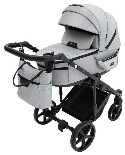 Коляска 2 в 1 Adamex Zico Tip TK-83 сірий 680847 фото