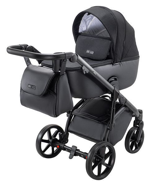 Коляска 2 в 1 Adamex Nola Natura 11 carbon 681939 фото