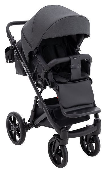 Коляска 2 в 1 Bair Kiwi Plus Soft BKP-219 графит 680904 фото