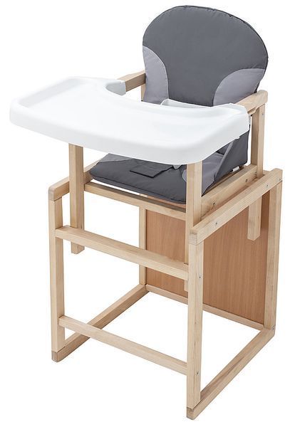 Стільчик-трансформер Babyroom Поні-230 eko графіт / сірий 626015 фото
