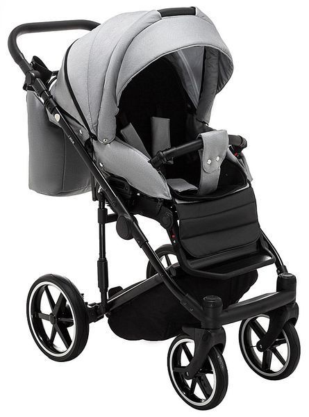 Коляска 2 в 1 Adamex Porto Light Tip TK-83 серый 625822 фото