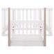 Кровать Babyroom Луна LU-3 маятник, ящик белый / капучино 681896 фото 1