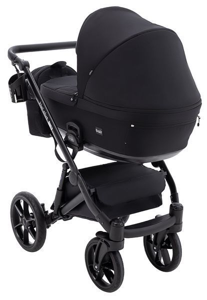 Коляска 2 в 1 Bair Kiwi Plus Soft BKP-452 черный 680905 фото