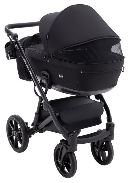 Коляска 2 в 1 Bair Kiwi Plus Soft BKP-452 черный 680905 фото