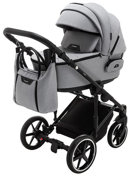 Коляска 2 в 1 Adamex Porto Light Lux TK-56 сірий 625823 фото