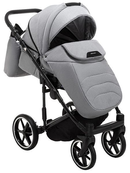 Коляска 2 в 1 Adamex Porto Light Lux TK-56 сірий 625823 фото