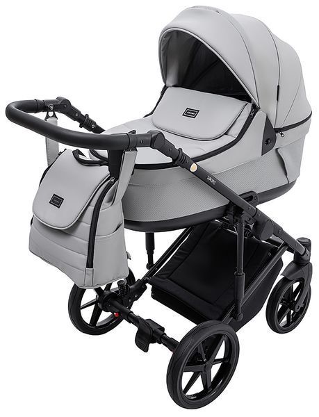 Коляска 2 в 1 Adamex Locco Eco SA-3 светло-серый 681063 фото