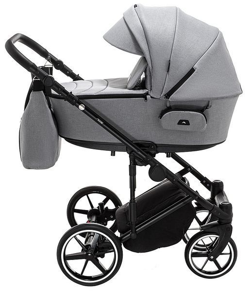 Коляска 2 в 1 Adamex Porto Light Lux TK-56 сірий 625823 фото