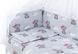 Дитяча постіль Qvatro Gold RG-08 сірий (it's a girl) 623362 фото 2