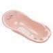 Ванна 100 см з пробкою і антиковзаючим килимком Maltex Zebra Bathtub 100 cm with plug and anti-slip mat 6753_41 pink (рожевий) 681228 фото