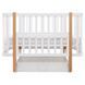 Кровать Babyroom Луна LU-3 маятник, ящик белый/натуральный 681897 фото 2