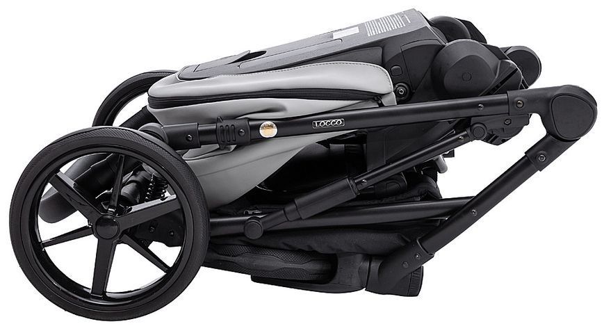 Коляска 2 в 1 Adamex Locco Eco SA-3 светло-серый 681063 фото