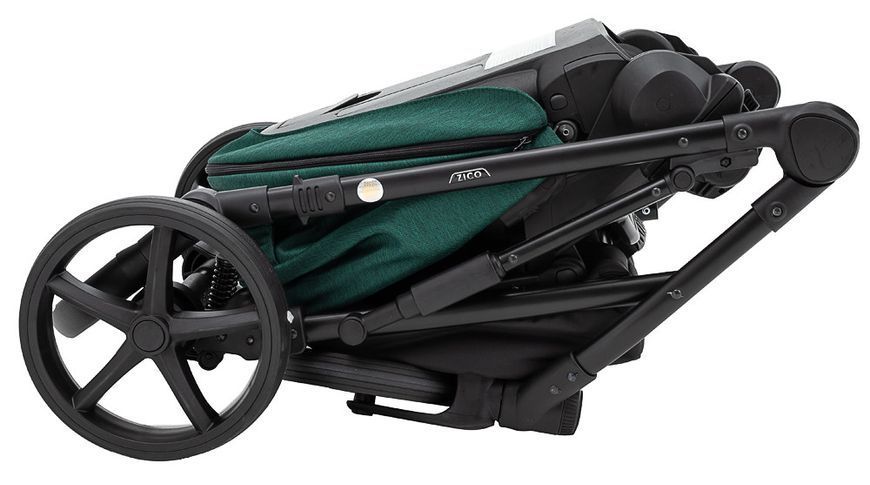 Коляска 2 в 1 Adamex Zico Tip TK-52 темно-зелений 680844 фото