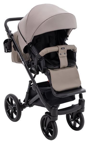 Коляска 2 в 1 Bair Kiwi Plus Soft BKP-455 капучино 680906 фото