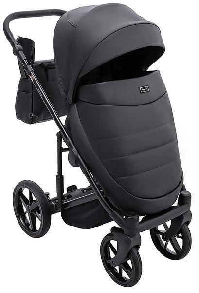 Коляска 2 в 1 Adamex Locco Eco SA-2 чорний 681026 фото