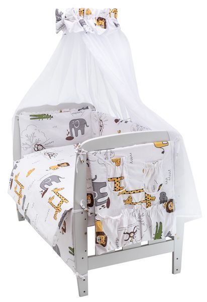 Дитяча постіль Babyroom Gold RG-08 білий (сафарі) 681902 фото