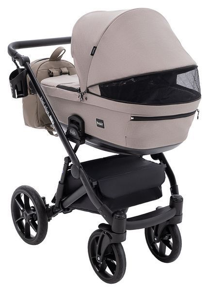Коляска 2 в 1 Bair Kiwi Plus Soft BKP-455 капучино 680906 фото
