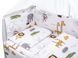 Дитяча постіль Babyroom Gold RG-08 білий (сафарі) 681902 фото 3
