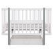 Кровать Babyroom Луна LU-3 маятник, ящик белый/серый 681898 фото 2