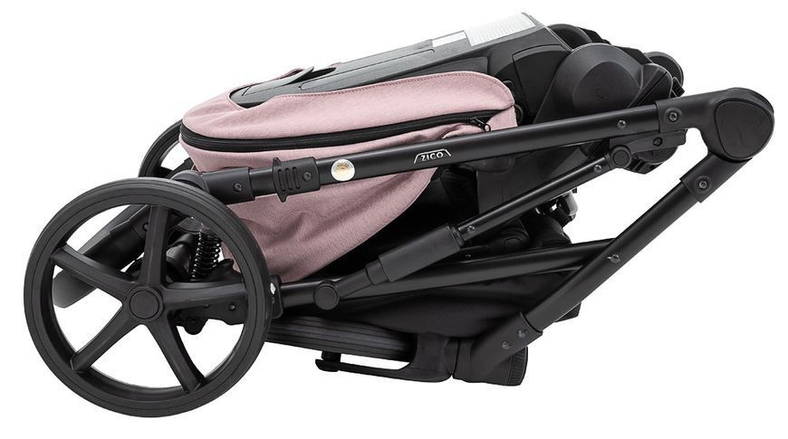 Коляска 2 в 1 Adamex Zico Tip TK-24 розовый 680843 фото