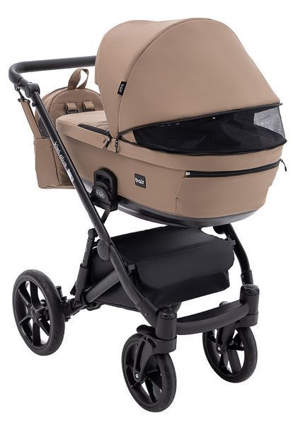 Коляска 2 в 1 Bair Kiwi Plus Soft BKP-857 темный капучино 680907 фото