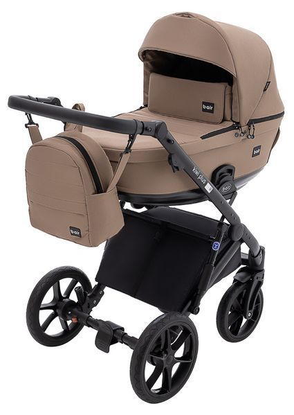 Коляска 2 в 1 Bair Kiwi Plus Soft BKP-857 темный капучино 680907 фото