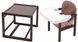 Стульчик-трансформер Babyroom Винни-220 тонированный шоколад / капучино (мишка с будильником) 680562 фото 1