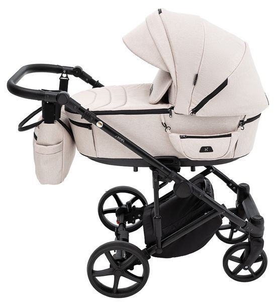 Коляска 2 в 1 Adamex Zico Tip TK-20 бежевый 680841 фото