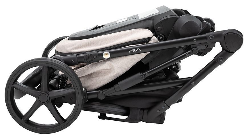 Коляска 2 в 1 Adamex Zico Tip TK-20 бежевый 680841 фото