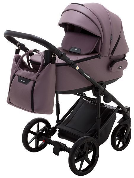 Коляска 2 в 1 Adamex Porto Light ECO SA-14 бузковий 625882 фото