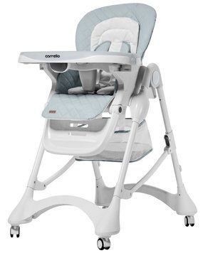 Стул для кормления CARRELLO Caramel CRL-9501/3 Cloud Grey /1/ MOQ 80284 фото