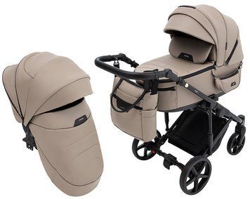Коляска 2 в 1 Adamex Zico Eco Sa-9 тёмный капучино 680853 фото