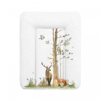 Повивальний матрац мʼякий Ceba Baby Soft changing mat small (50x70 cm) W-143-000-724 basic woodland 681492 фото
