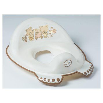 Накладка на унітаз Tega TEDDY BEAR Anti slip Toilet trainer MS-016-118 white pearl (білий) 681410 фото