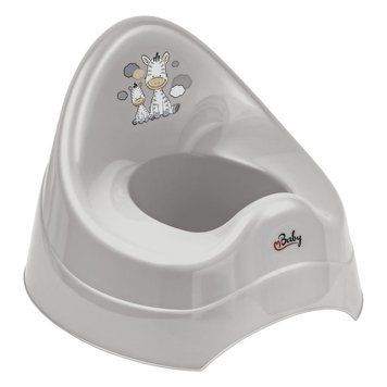Горшок Maltex Zebra Chamber pot 6500_90 gray (серый) 681217 фото